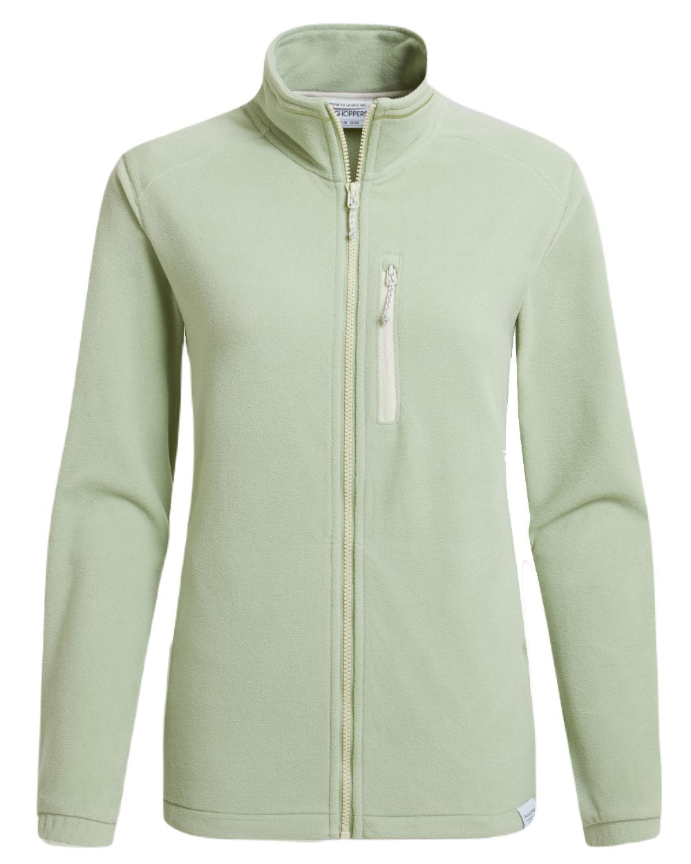 Bud Green Coloured Craghoppers Womens Miska Plus II Jacket On A White Background 