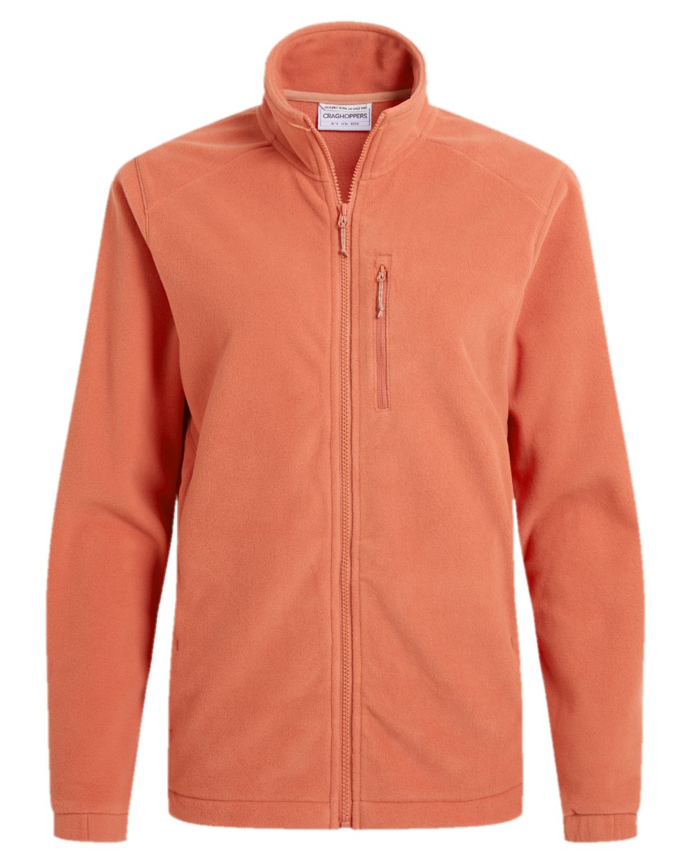 Red Sandstone Coloured Craghoppers Womens Miska Plus II Jacket on White Background
