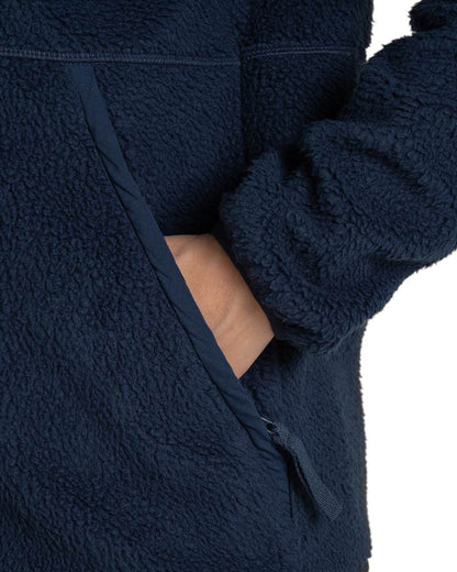 Blue Navy Coloured Craghoppers Womens National Trust Oxlip Jacket on White Background
