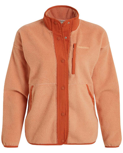 Clay Coloured Craghoppers Womens National Trust Oxlip Jacket on White Background
