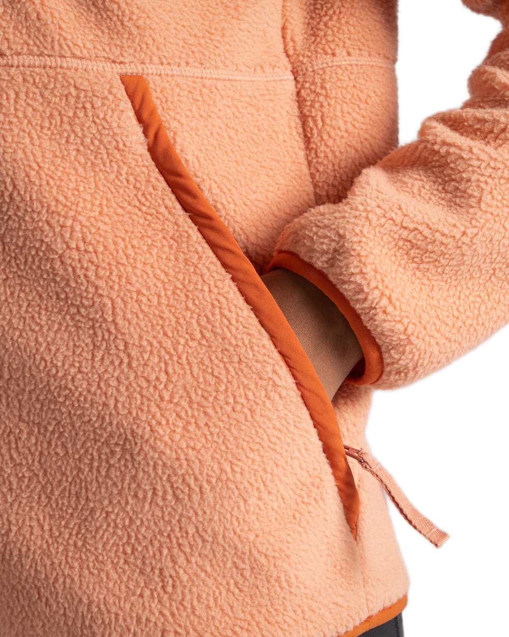 Clay Coloured Craghoppers Womens National Trust Oxlip Jacket on White Background
