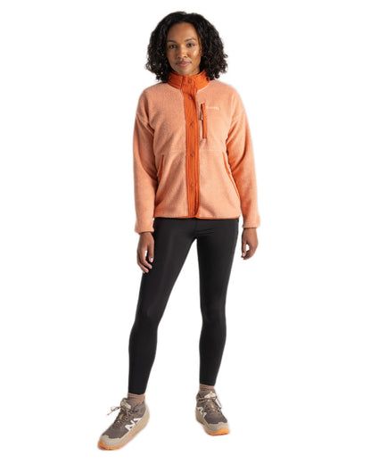 Clay Coloured Craghoppers Womens National Trust Oxlip Jacket on White Background
