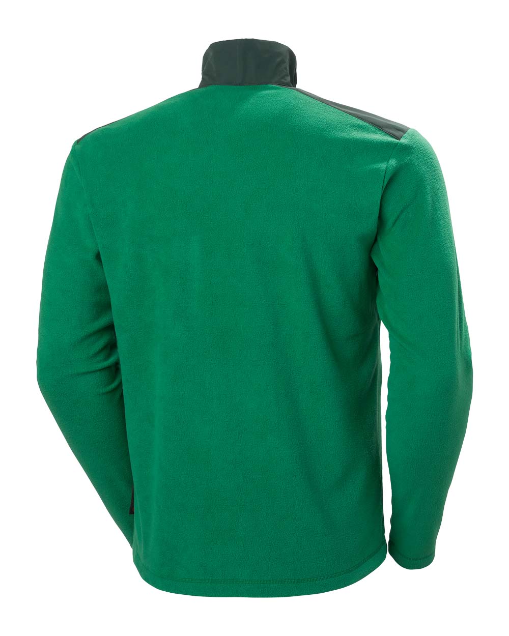 Malachite coloured Helly Hansen Fleece Jacket on White background 