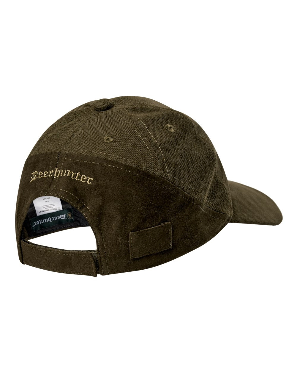 Tarmac Green Coloured Deerhunter Eagle Cap On A White Background 