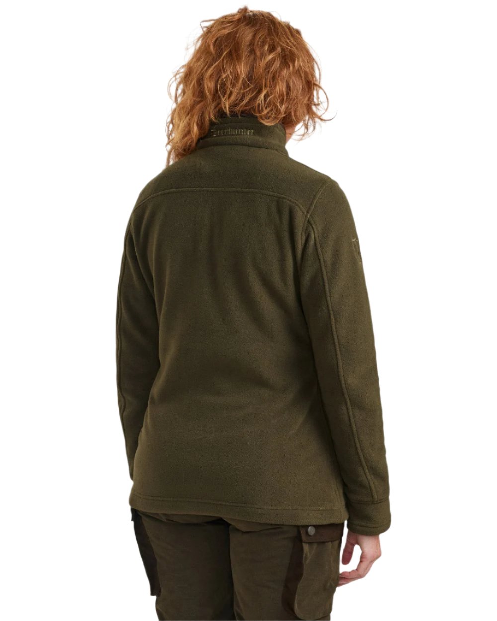 Gilet Polaire Deerhunter Eagle - Vert Tarmac, Détails En Daim Synthétique - Pour Chasse Et Plein Air - 2