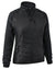 Black coloured Lady Moor Zip-off Jacket on White background #colour_black