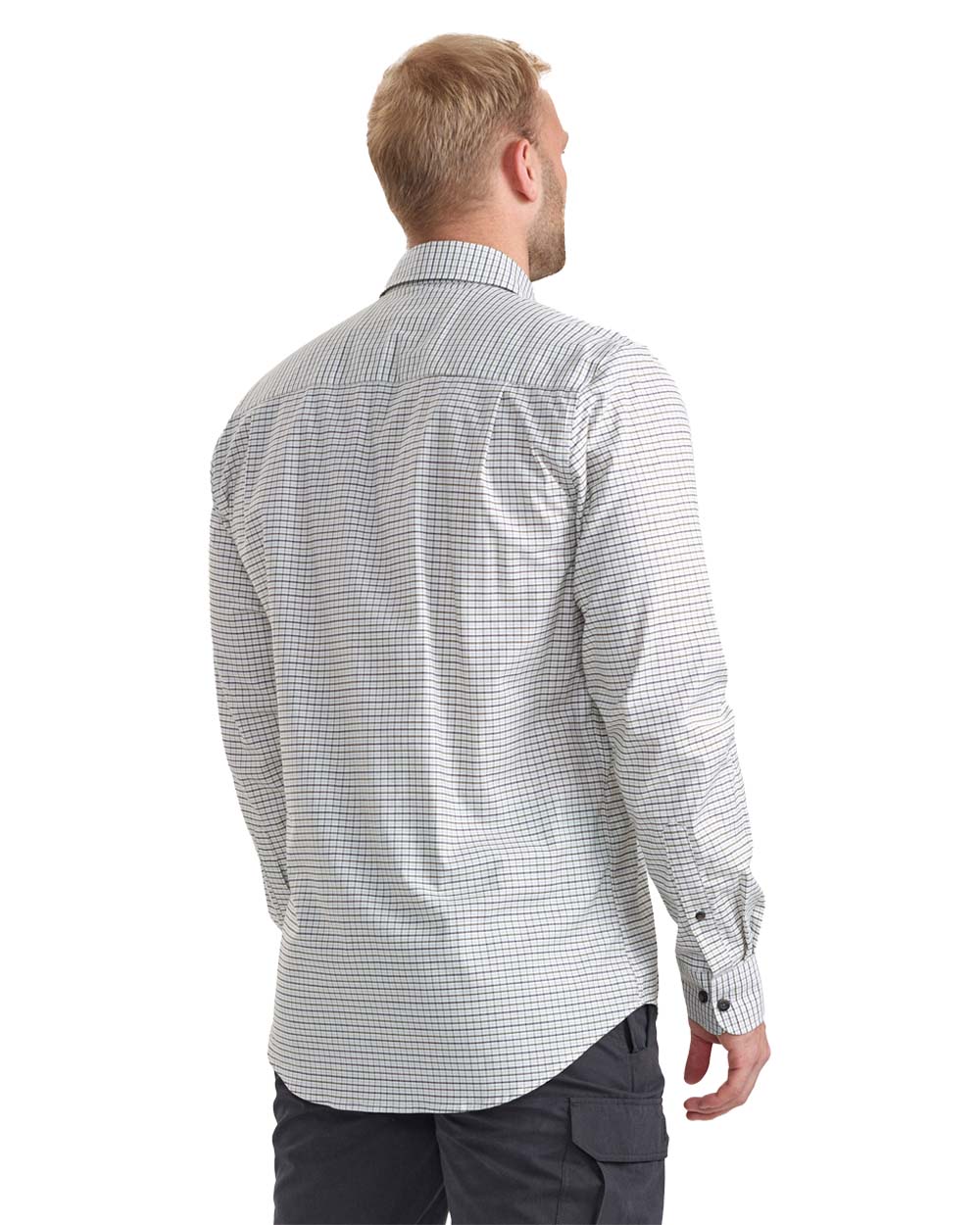 Green Check Deerhunter Samuel Shirt on White background