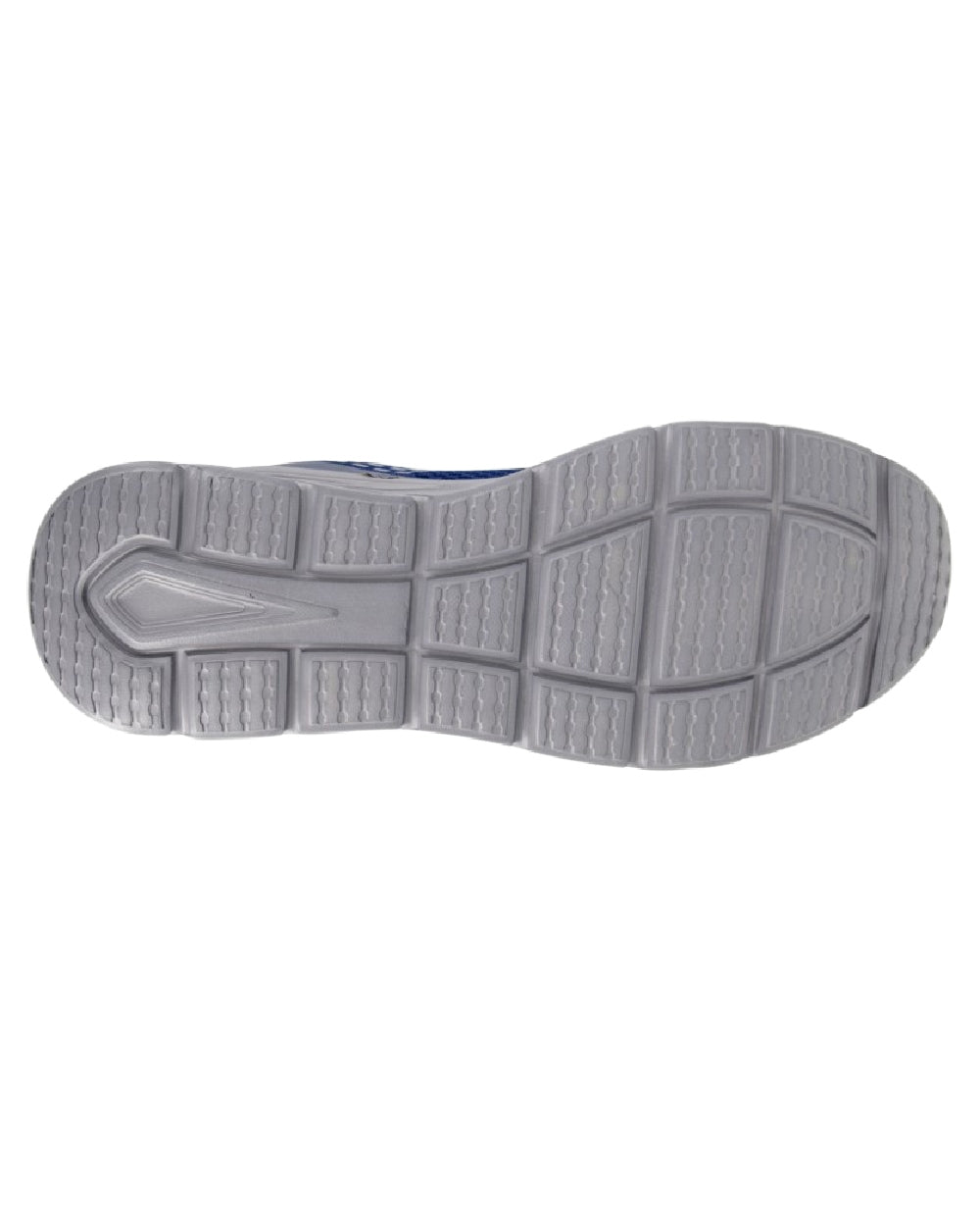 Navy Blue Coloured Dek Mens Kestrel Lace Up Superlight Trainers on White Background
