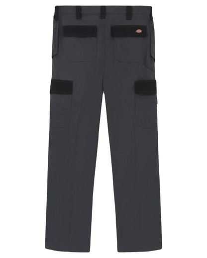 Charcoal Black Coloured Dickies Mens Everyday Holster Trousers on White Background
