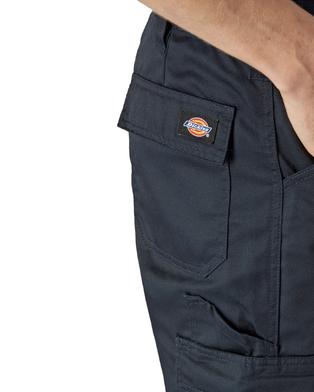 Dark Navy Coloured Dickies Mens Everyday Shorts on White Background
