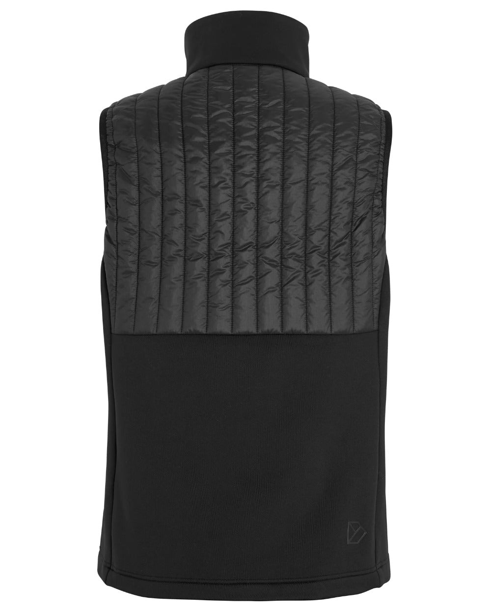 Black Coloured Didriksons Annema Womens Vest On A White Background 