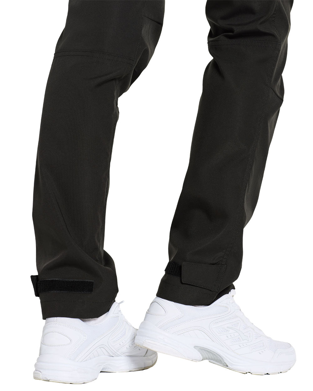 Black coloured Didriksons Womens Pants on White background 