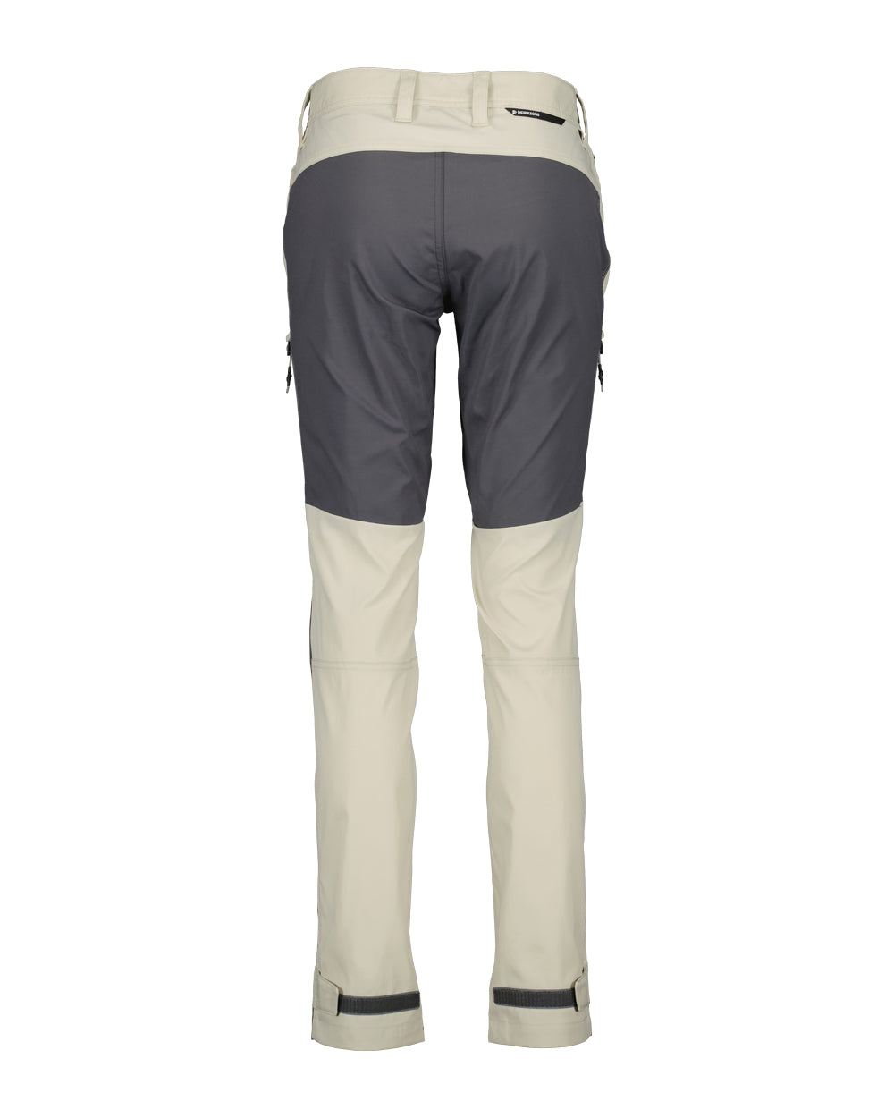 Light Beige coloured Didriksons Womens Pants on White background 