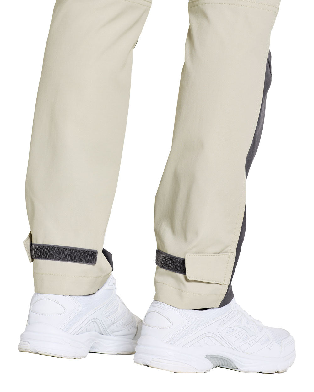 Light Beige coloured Didriksons Womens Pants on White background 