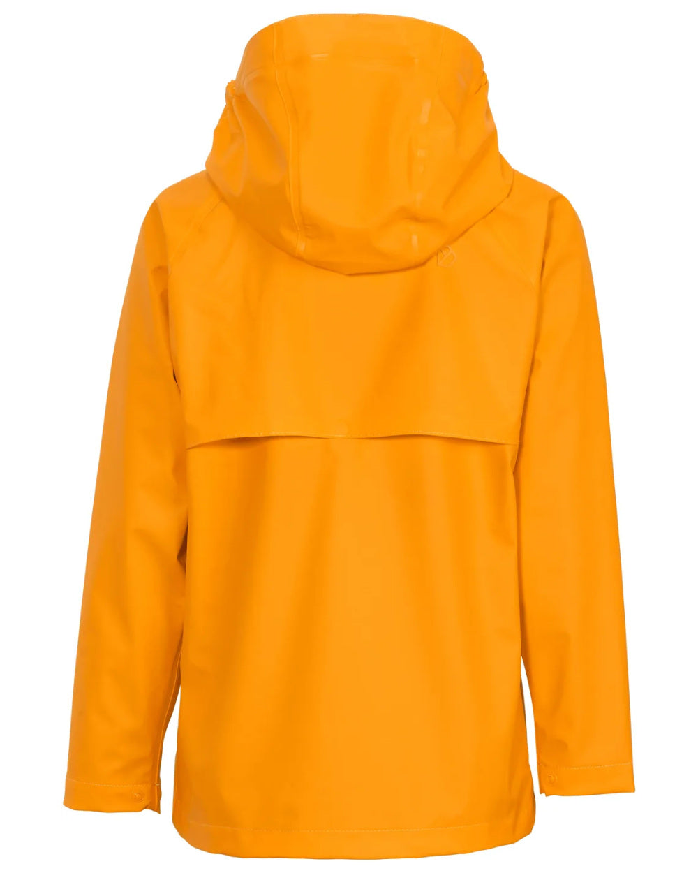 Saffron Yellow Coloured Didriksons Avon Youth Jacket Galon On A White Background 