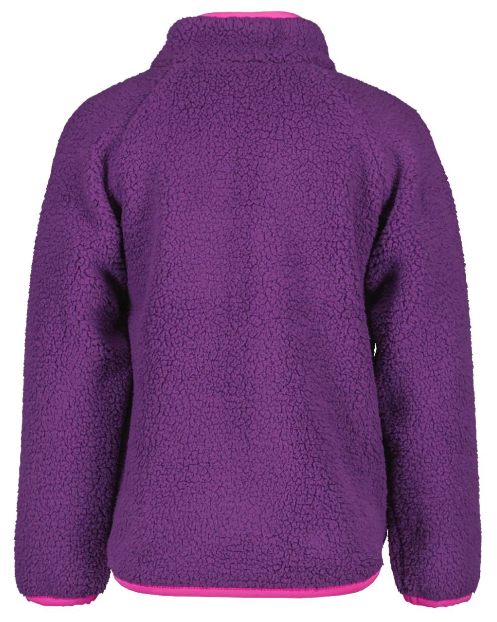 Royal Purple Coloured Didriksons Childrens Gibbs Full Zip Jacket 2 On A White Background 