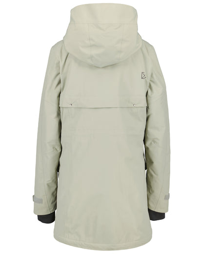 Wilted Leaf Coloured Didriksons Frida Womens Parka 7 On A White Background 