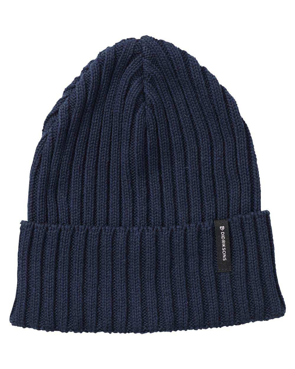 Navy Coloured Didriksons Laken Beanie 2 