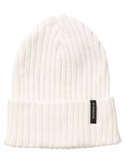 Off white Coloured Didriksons Laken Beanie 2 