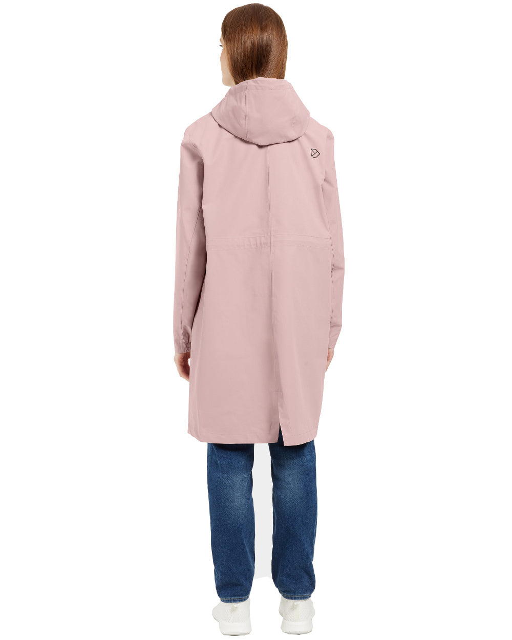 Oyster Lilac Coloured Didriksons Marta Womens Parka 3 On A White Background 