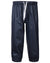 Navy Coloured Didriksons Midjeman Childrens Pants Galon On A White Background #colour_navy
