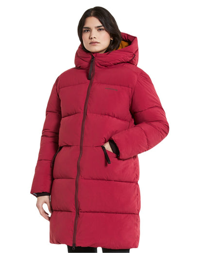 Ruby Red coloured Didriksons Nomi Women&