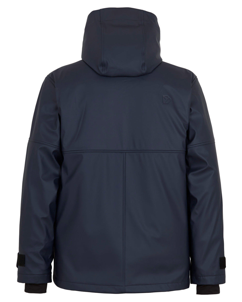 Dark Night Blue Coloured Didriksons Orust Jacket On A White Background 