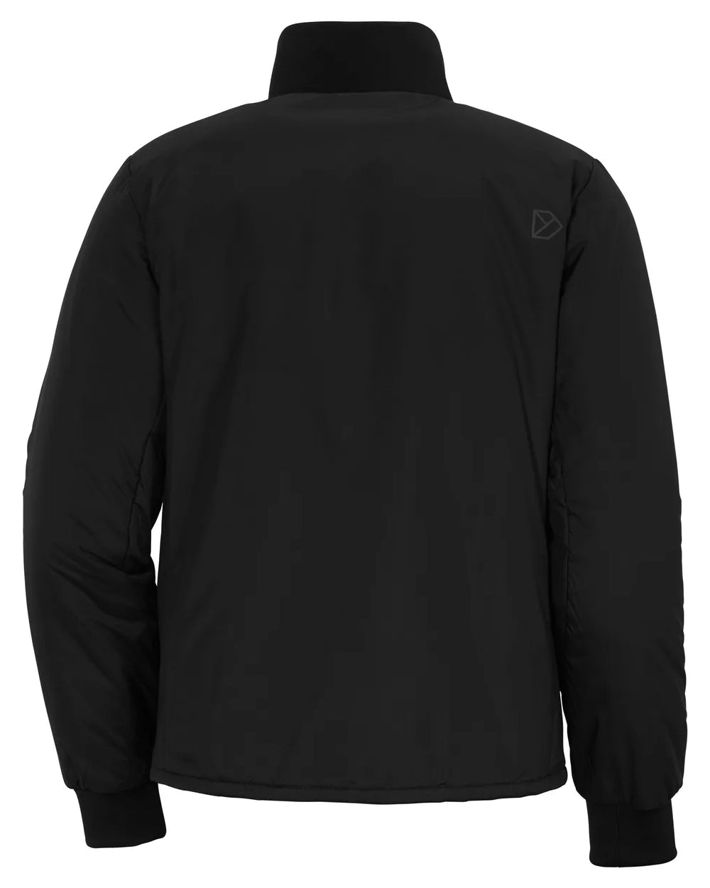 Black Coloured Didriksons Peder Jacket On A White Background 