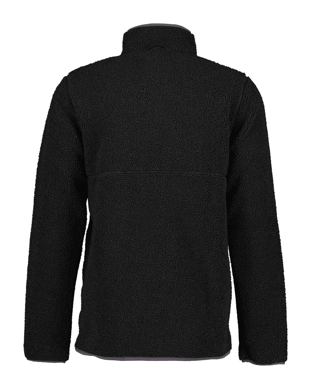Black coloured Didriksons Full-Zip Jacket on White background 