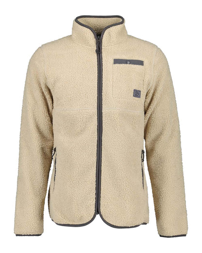 Clay Beige coloured Didriksons Full-Zip Jacket on White background 