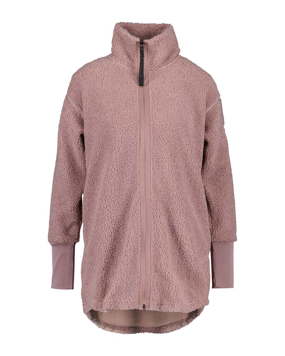 Faded Wine coloured Didriksons Full-Zip Jacket on White background 