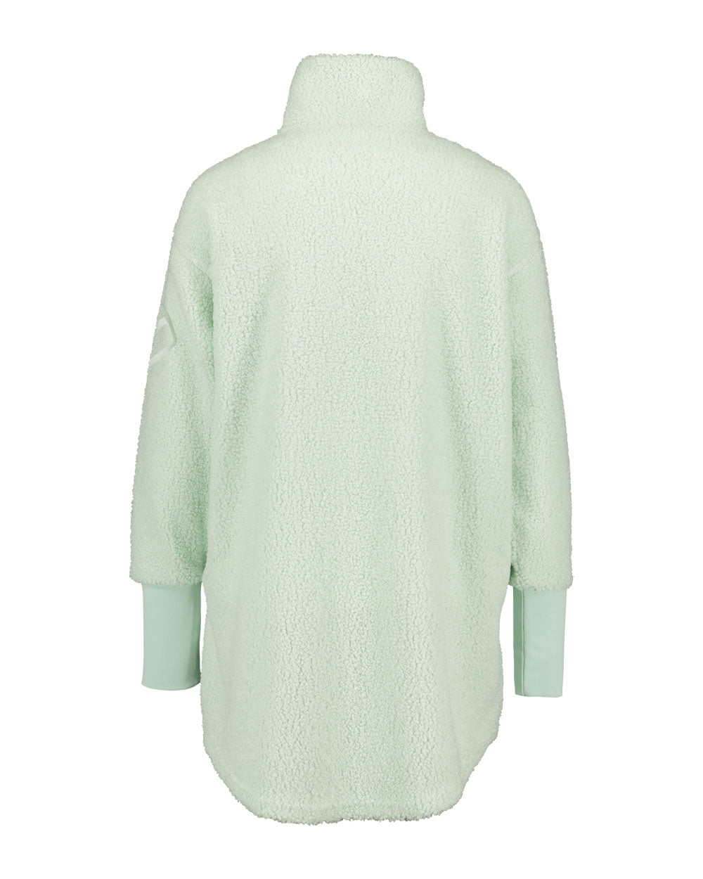 Pale Mint Coloured Didriksons Sally Womens Full-Zip 2 on white background 