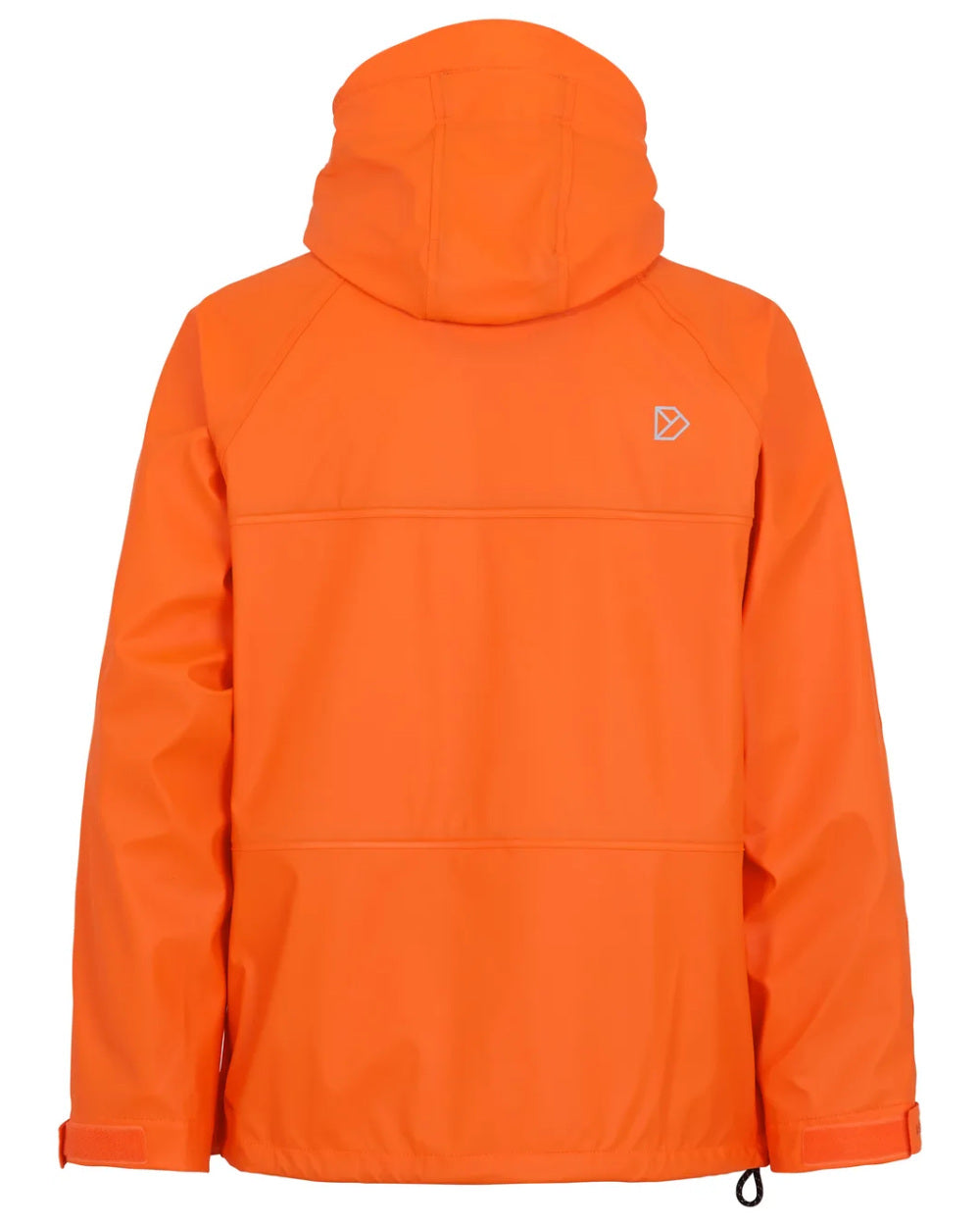 Flame Coloured Didriksons Slaghöken Unisex Anorak Galon® On A White Background 