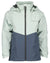 True Blue Coloured Didriksons Tera Childrens Jacket On A White Background #colour_true-blue