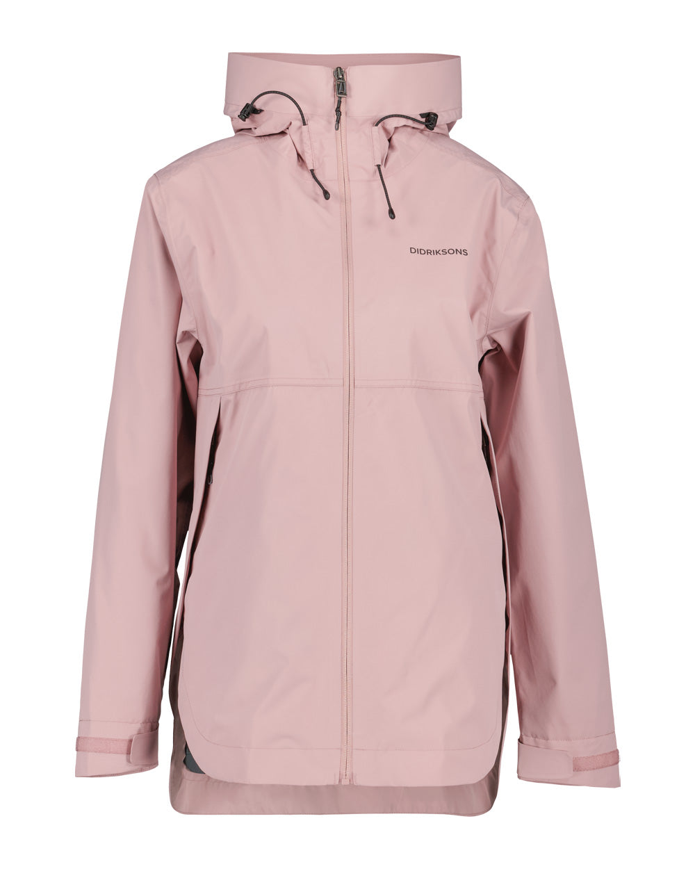 Oyster Lilac coloured Didriksons Tilde Womens Jacket on White background 