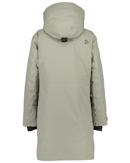 Wilted Leaf Coloured Didriksons Womens Ilsa Parka On A White Background 