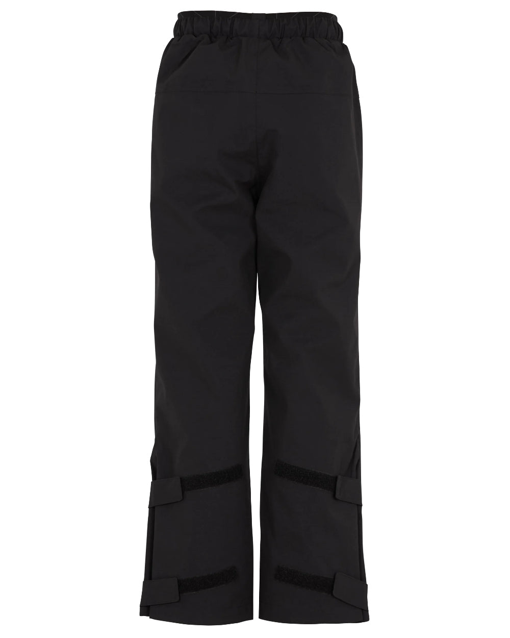 Black Coloured Didriksons Drake Youth Pants On A White Background 