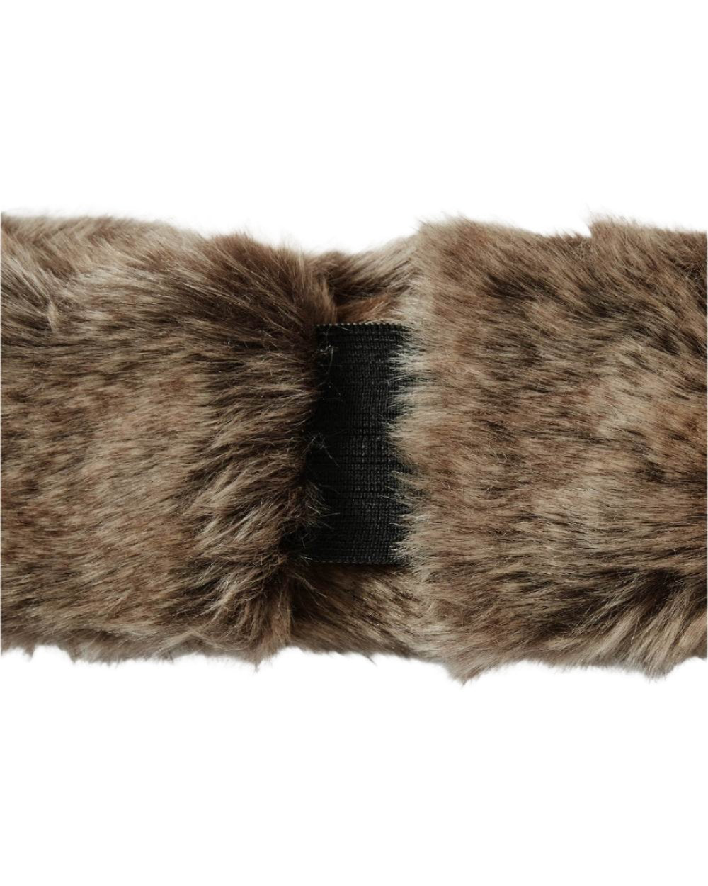 Elk Coloured Dubarry Ladies Faux Fur Headband On A White Background