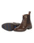 Brown Coloured Dublin Paramount Side Zip Paddock Boots On A White Background #colour_brown