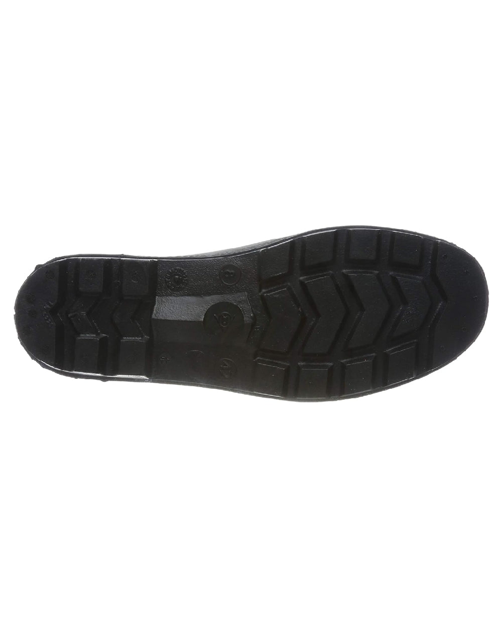 Green coloured Dunlop Waterproof Garden Wet Grass Shoe on white background 
