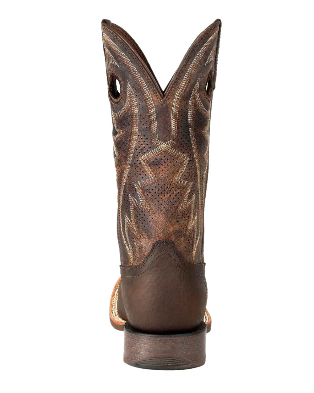 Bay Brown Coloured Durango Mens Rebel Pro Wide Fit Western Boots on White Background
