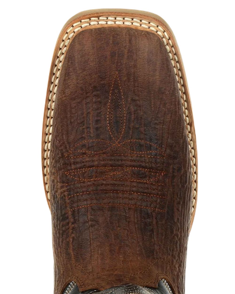 Acorn Black Onyx Coloured Durango Mens Rebel Pro Western Fashion Boots on Outdoor Background
