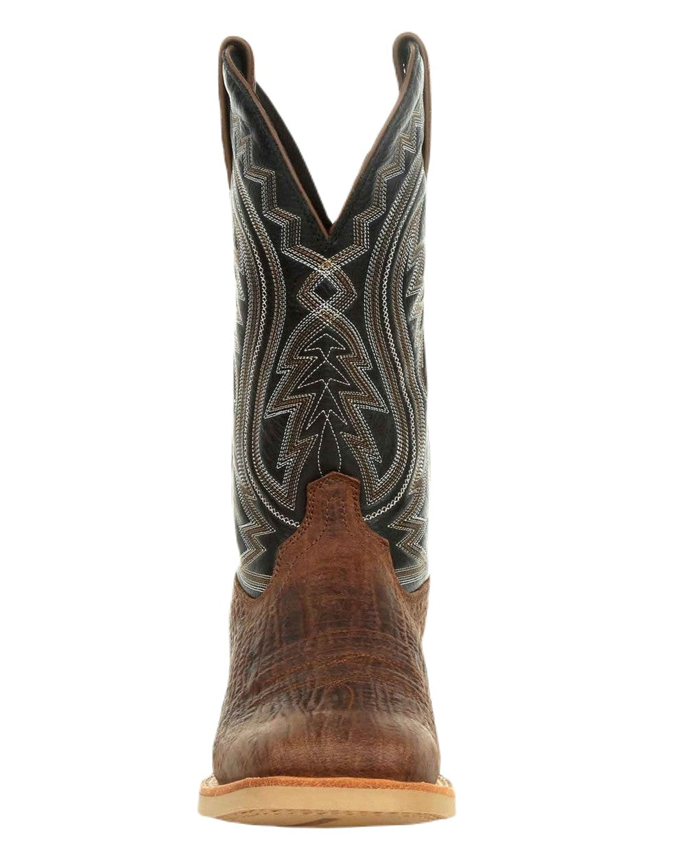 Acorn Black Onyx Coloured Durango Mens Rebel Pro Western Fashion Boots on Outdoor Background
