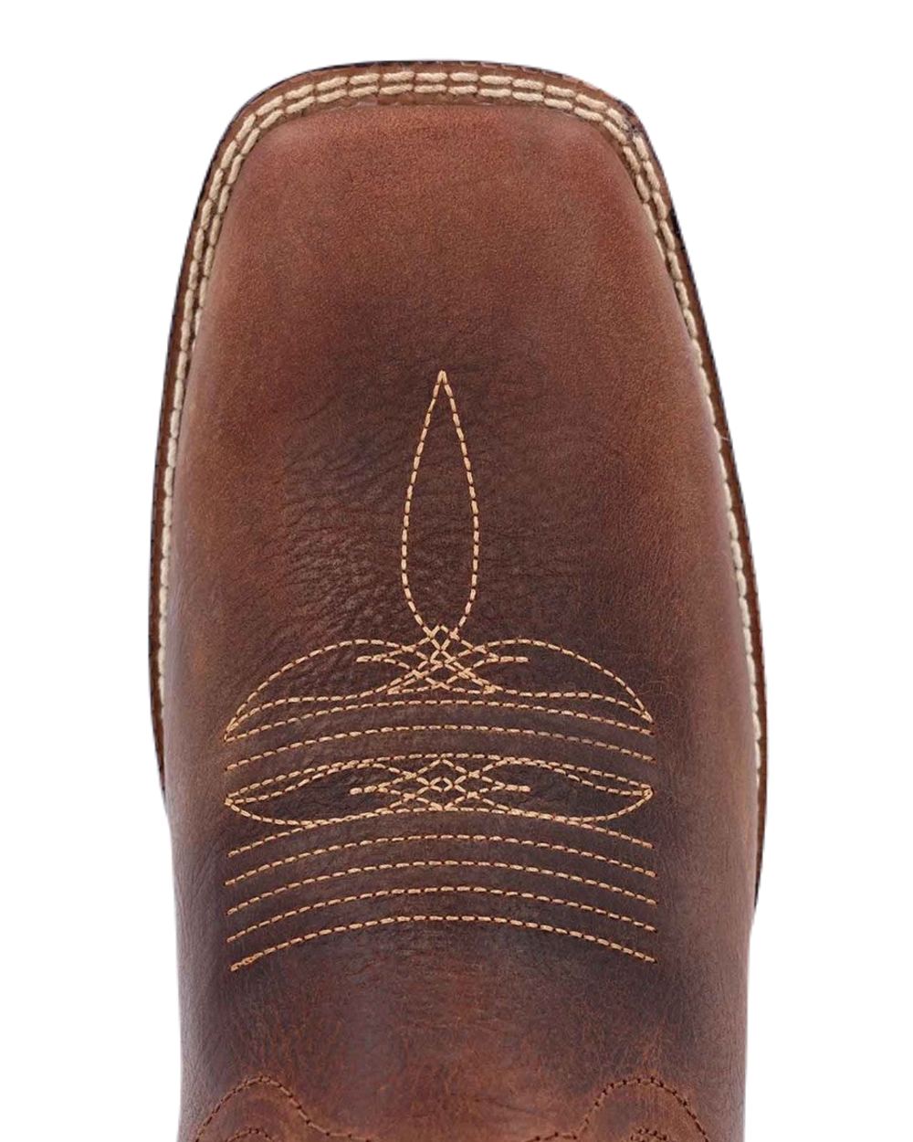 Prairie Brown Coloured Durango Mens Westward Western Urban Boots on White Background
