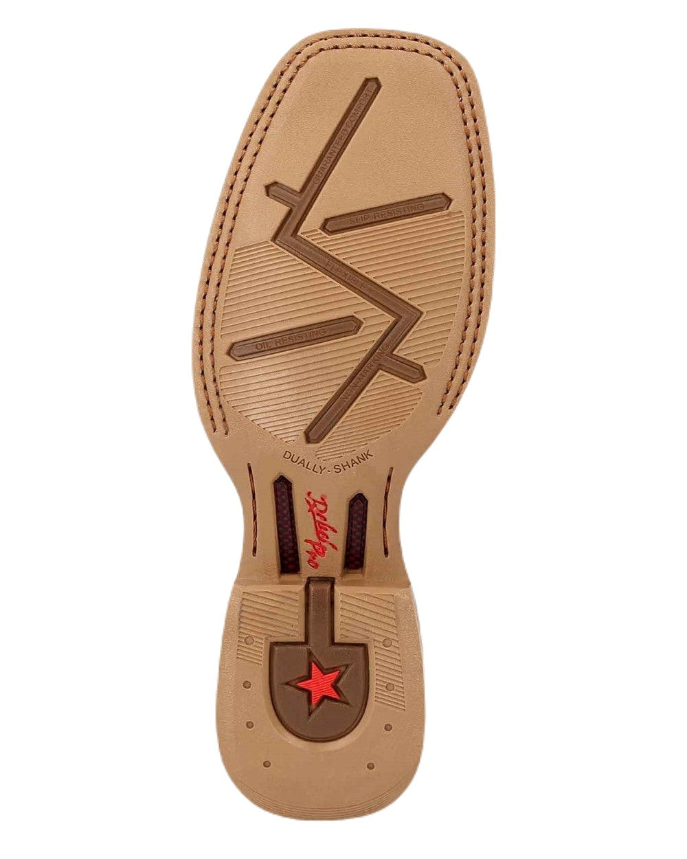 Golden Brown Periwinklw Coloured Durango Womens Rebel Pro Western Leather Boots on White Background
