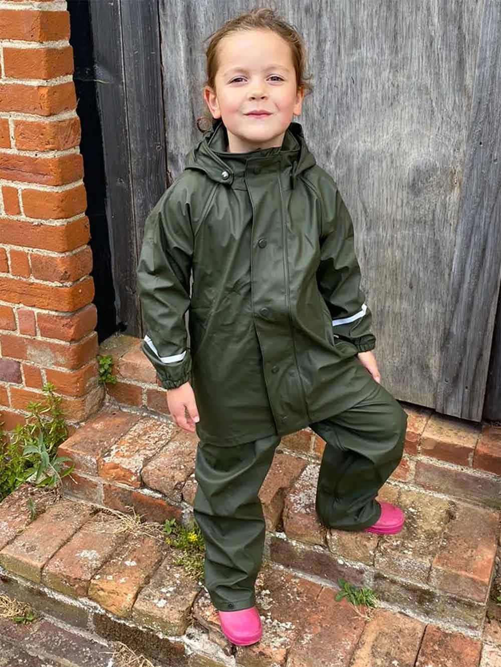 Childrens waterproof hotsell trousers and jacket