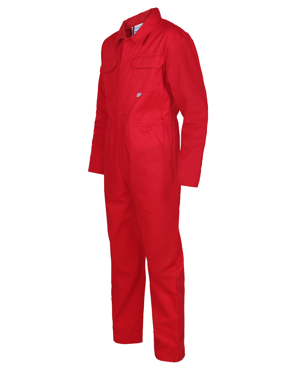 Red coloured Fort Tearaway Junior Coverall on White background 