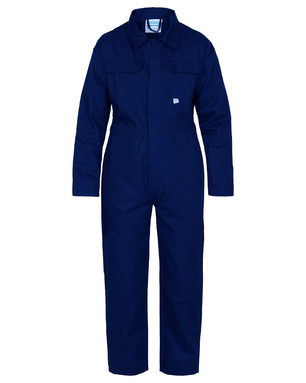 Royal Blue coloured Fort Tearaway Junior Coverall on White background 