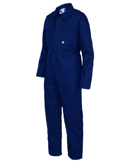 Royal Blue coloured Fort Tearaway Junior Coverall on White background 