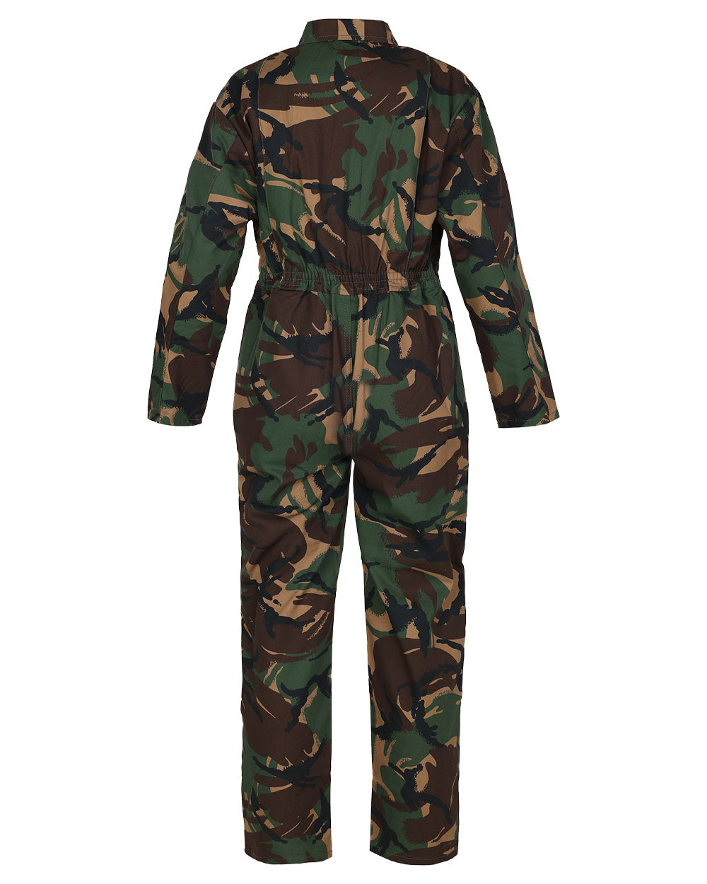 Woodland coloured Fort Tearaway Junior Coverall on White background 